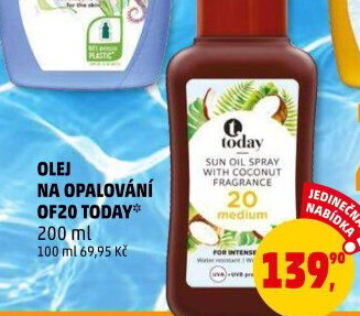 Olej na opalování OF 20 Today
