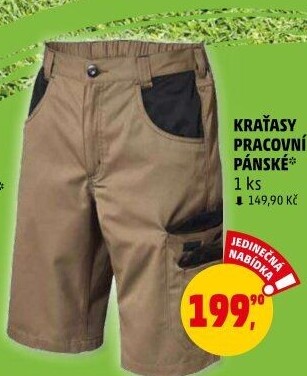 Pracovní šortky - kraťasy