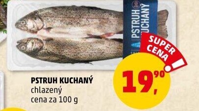 Pstruh kuchaný