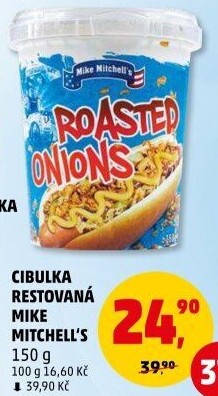 Smažená cibulka Mike Mitchell'
