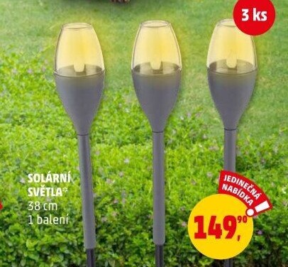 Solární svítidlo