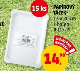 Tácek papírový