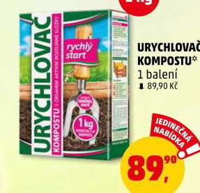 Urychlovač kompostu Forestina