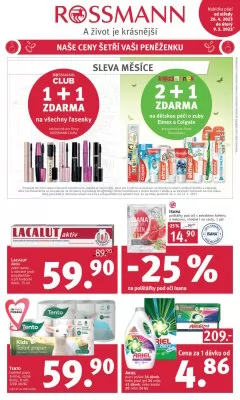 akční leták ROSSMANN drogerie 26.4.2023-9.5.2023