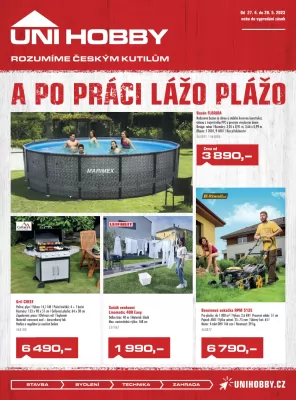 akční leták UNI HOBBY 27.4.2023-28.5.2023