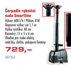 Čerpadlo rybniční Smart Line