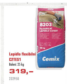Flexibilní lepidlo C2T Cemix