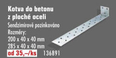 Kotva do betonu