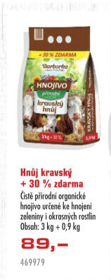Kravský hnůj Barborka
