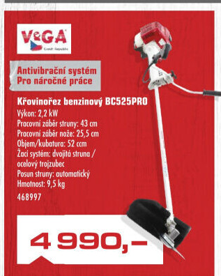 Křovinořez VeGA BC525PRO
