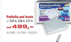 Ochranná podložka pod bazén Marimex