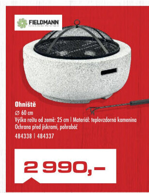 Ohniště FZG 1030 Fieldmann