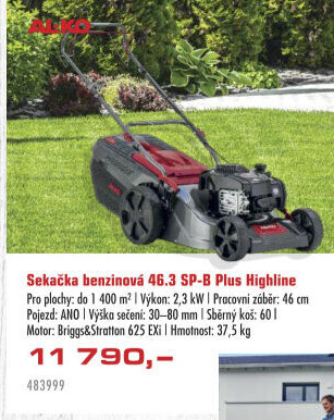 Sekačka benzinová AL-KO 46.3 SP-B Plus Highline