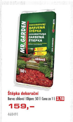 Štěpka dekorační Mr. Garden
