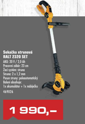 Strunová sekačka Riwall RALT 2320 SET