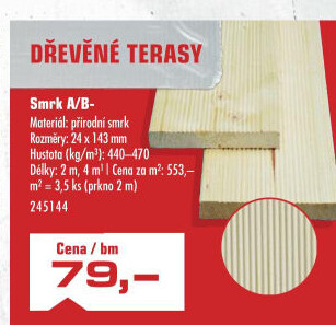 Terasové prkno