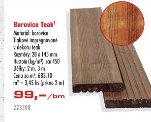 Terasové prkno