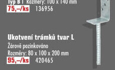 Trámové ukotvení