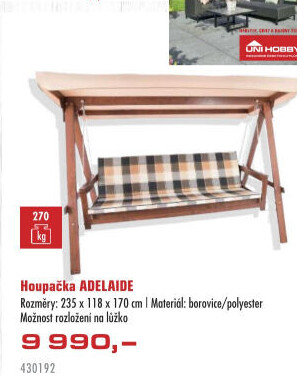 Zahradní houpačka