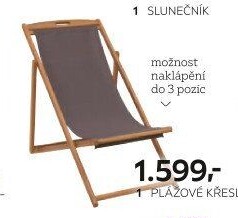 PLÁŽOVÉ KŘESLO