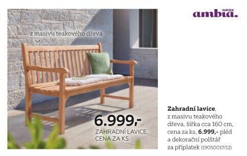 ZAHRADNÍ LAVICE