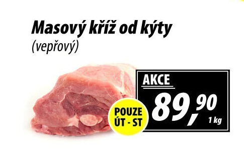 Vepřový kříž od kýty