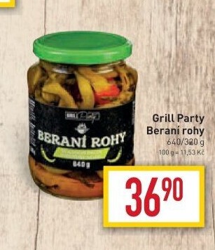 Beraní rohy Grill Party
