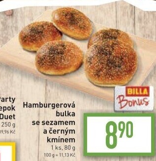Bulka na hamburger