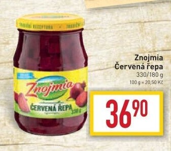 Červená řepa Znojmia