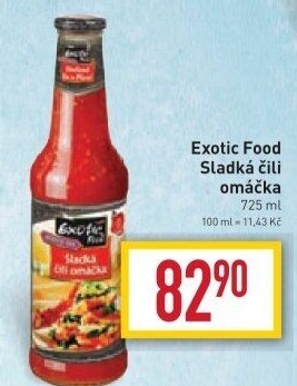 Chilli omáčka sladká Exotic food