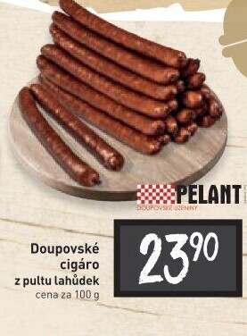 Doupovské cigáro Pelant Doupovské uzeniny