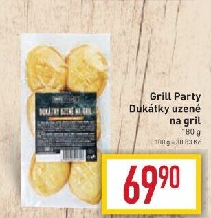 Dukátky uzené na gril Grill Party