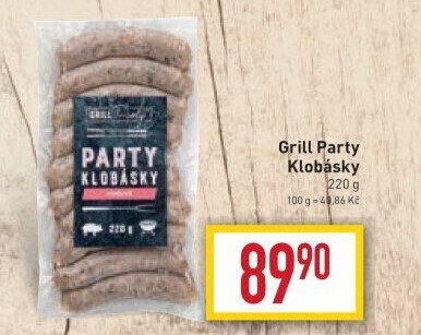 Klobásy Grill Party
