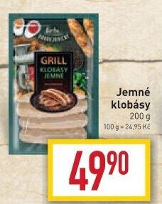 Klobásy na gril