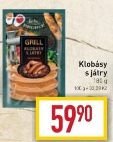 Klobásy na gril
