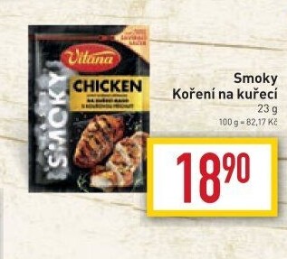 Koření Smoky Vitana