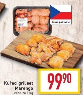 Kuřecí grilovací set Marengo Vodňanské Kuře