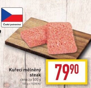 Kuřecí steak mletý