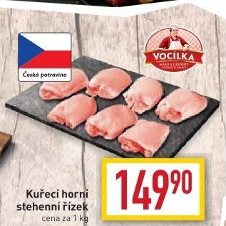 Kuřecí stehenní řízky Vocílka