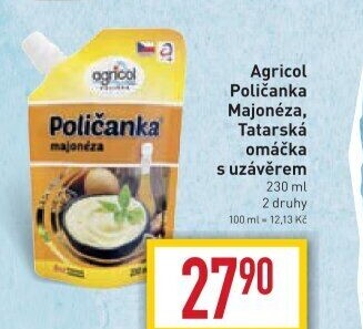 Majonéza Poličanka Agricol