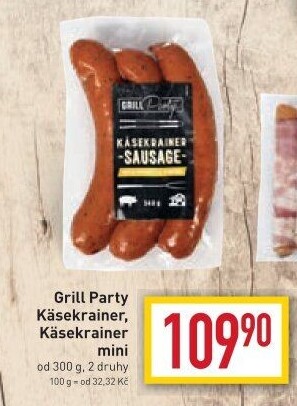 Mini Käsekrainer Grill Party