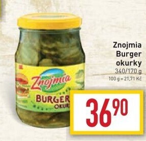 Okurky Burger Znojmia