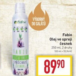 Olej ve spreji Fabio
