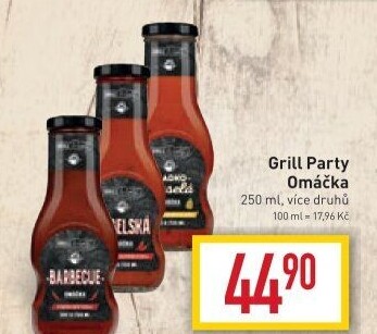 Omáčky Grill Party
