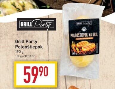Sýr Polooštiepok na gril Grill Party