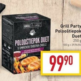 Sýr Polooštiepok na gril Grill Party
