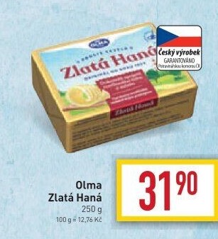 Tuk Zlatá Haná Olma