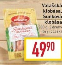 Valašská klobása Krásno