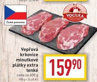 Vepřová krkovice bez kosti Vocílka