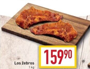 Vepřová žebra los žebros